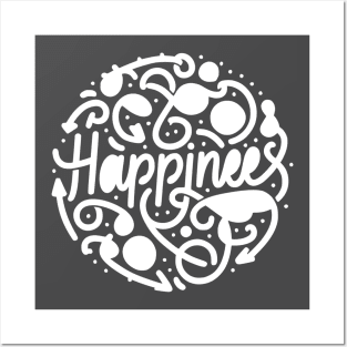 Hapiness Posters and Art